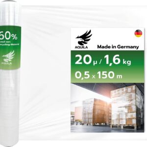 Stretchfolie Rolle von AQUILA zum Einpacken und Sichern von Waren