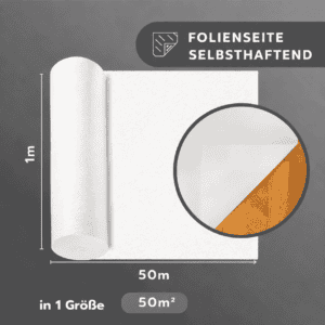 Abdeckvlies-selbsthaftend-Aquila-weiß-120g
