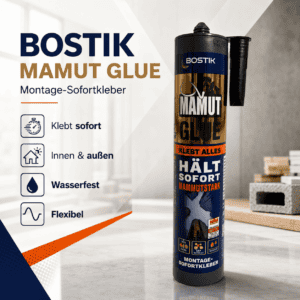 Bostik Mamut Glue Montagekleber wasserfest flexibel für innen und außen