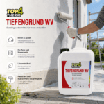TOP4THERM Tiefengrund WV zur Untergrundvorbereitung vor Streichen und Tapezieren