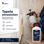 PUFAS Tapeten Ablöser TL zum Ablösen eingeweichter Tapeten mit Spachtel