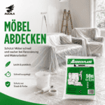 Leichte HDPE Abdeckplane zum Abdecken von Möbeln bei Renovierungs- und Malerarbeiten
