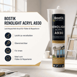 Bostik Renolight Acryl A930 Acryl Dichtstoff zum Füllen und Reparieren