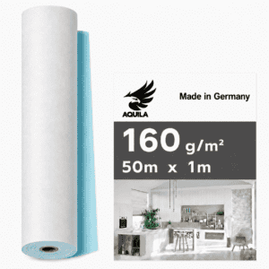 AQUILA Abdeckvlies atmungsaktives selbsthaftend 160g in 25 m und 50 m Rollen mit Made in Germany